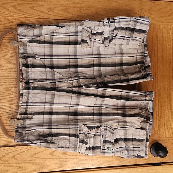 Lee Dungarees Mens Plaid Shorts - Picture 1 of 4